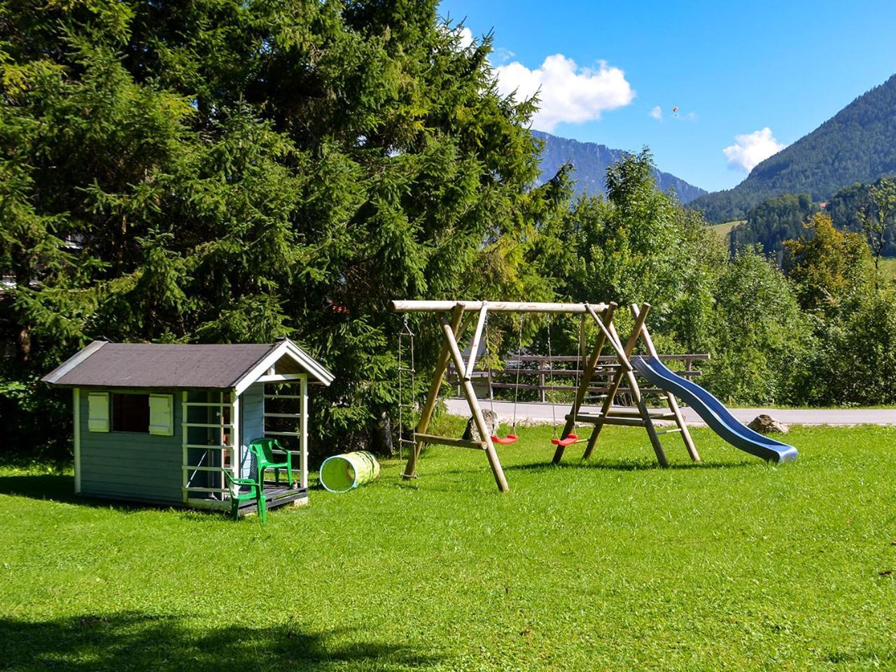 Almbauernhof Appartement Ruhpolding Buitenkant foto