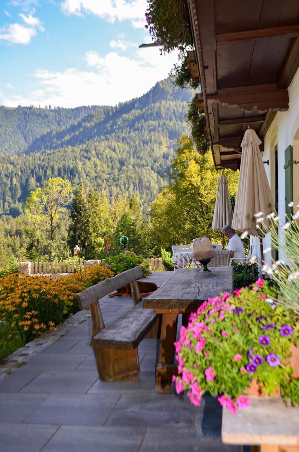 Almbauernhof Appartement Ruhpolding Buitenkant foto