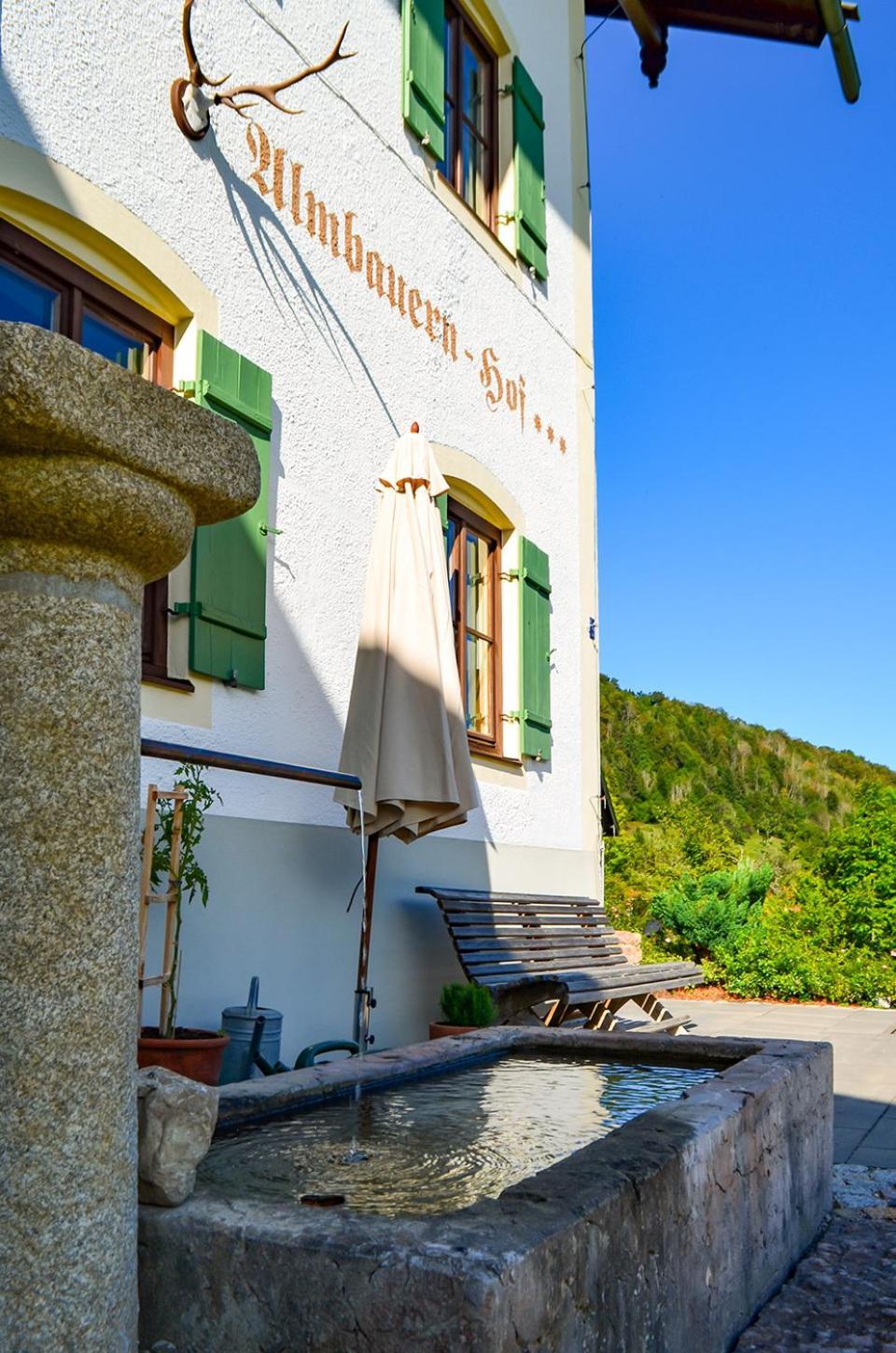 Almbauernhof Appartement Ruhpolding Buitenkant foto