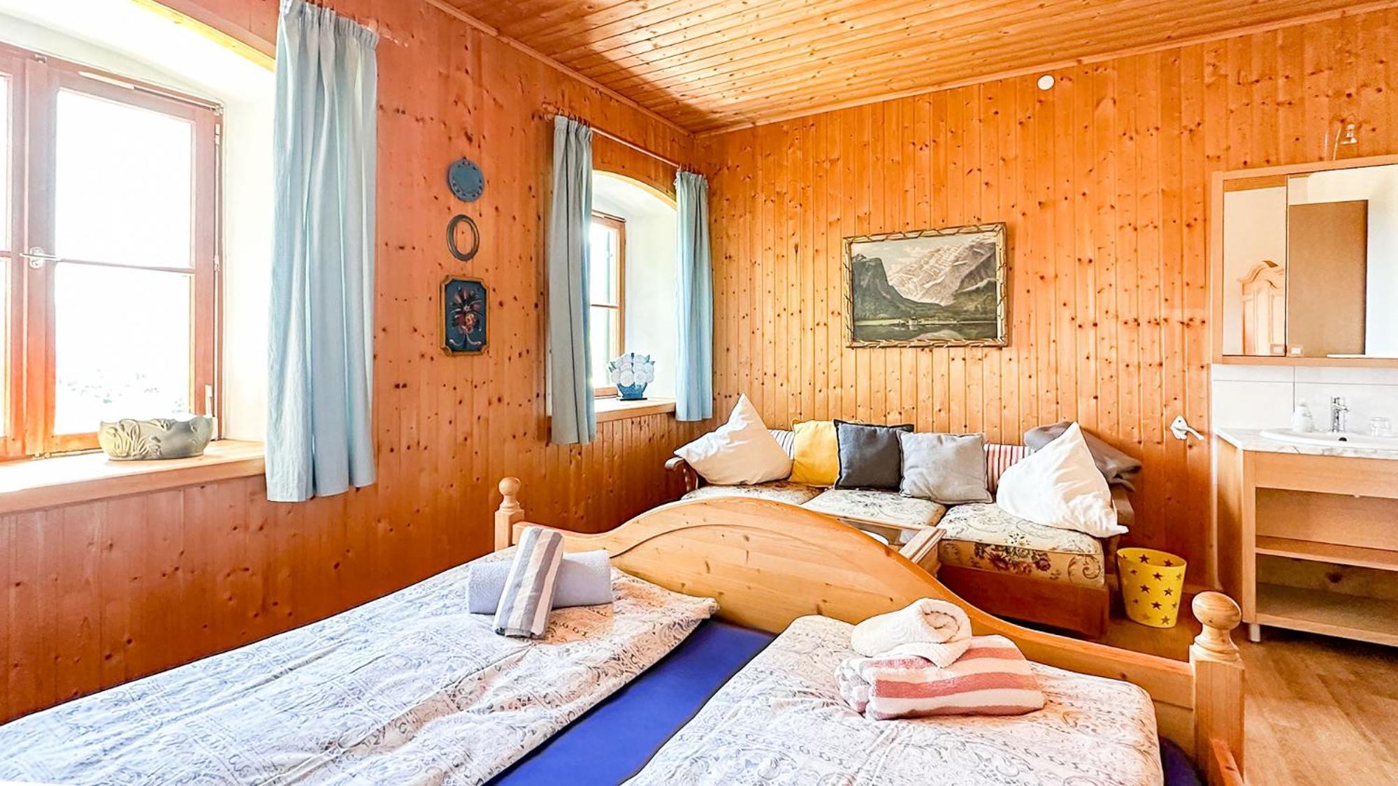 Almbauernhof Appartement Ruhpolding Buitenkant foto
