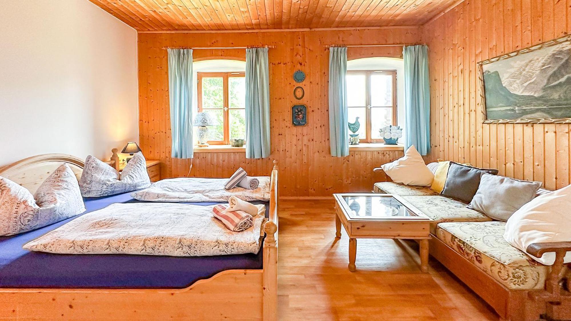 Almbauernhof Appartement Ruhpolding Buitenkant foto