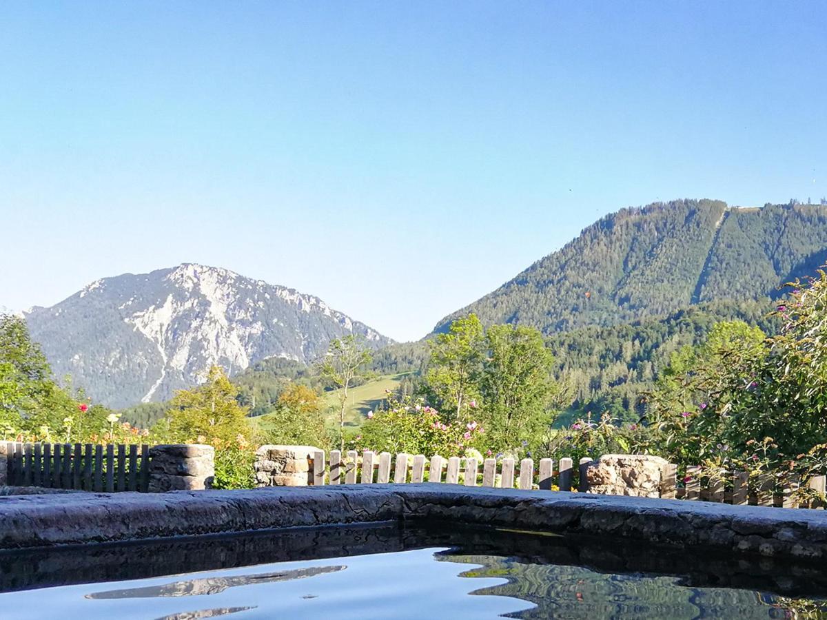 Almbauernhof Appartement Ruhpolding Buitenkant foto