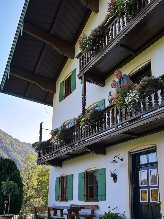 Almbauernhof Appartement Ruhpolding Buitenkant foto