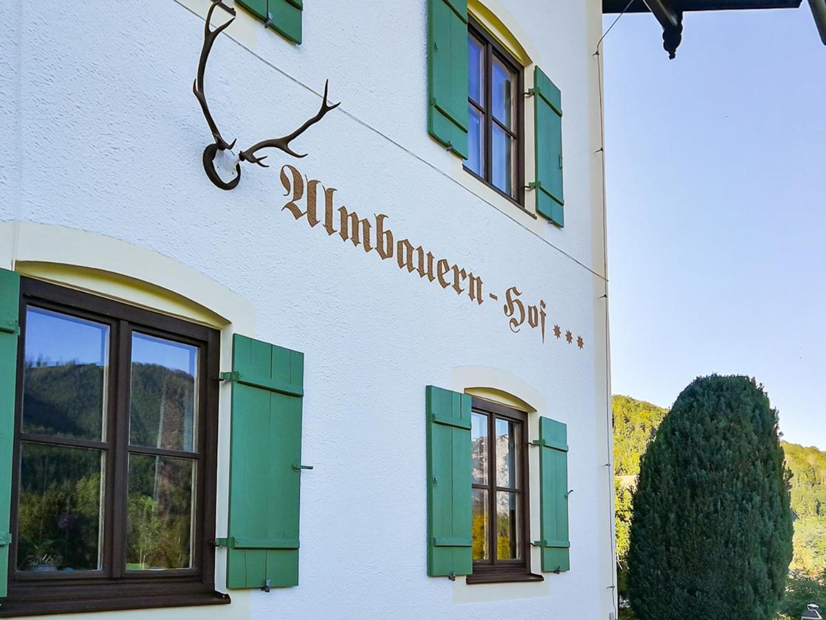Almbauernhof Appartement Ruhpolding Buitenkant foto
